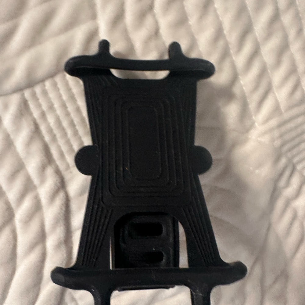 Universal Black Silicone Phone Holder - Picture 2 of 3